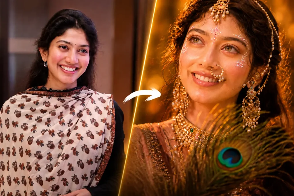 Divine Radha-Inspired AI Portrait Prompt 