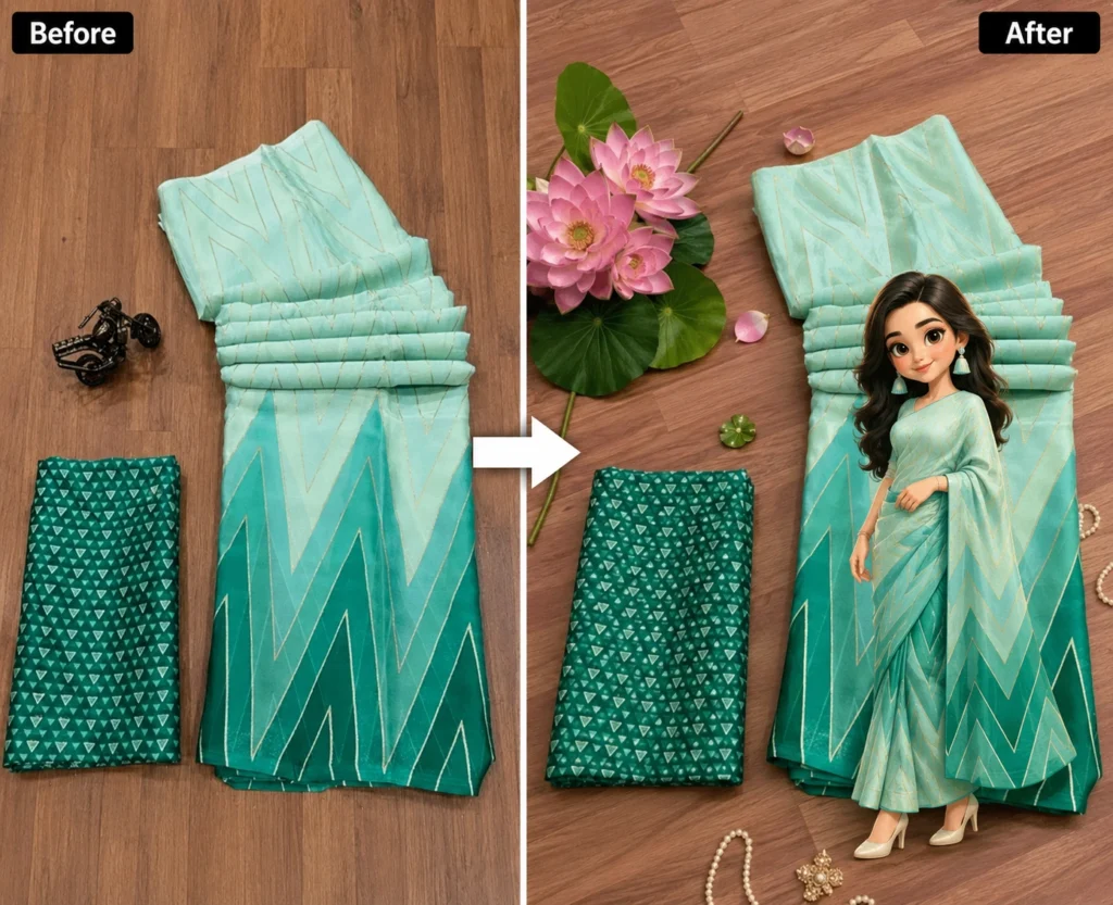 Universal AI Fashion Prompt for Chibi Outfit Showcase Images
