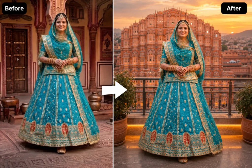 Jaipur Royal Look AI Prompt 