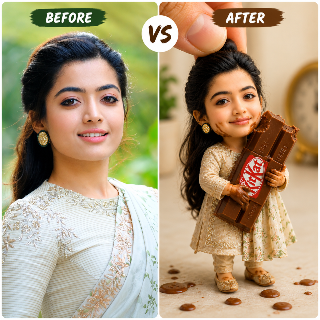 Miniature KitKat Doll AI Prompt